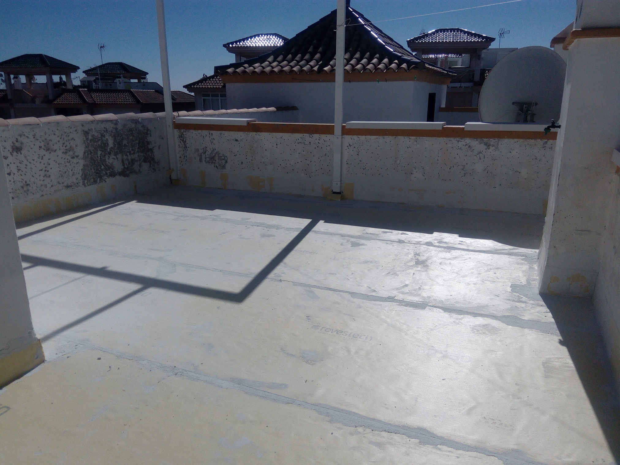 Ensin uusi vedeneristys